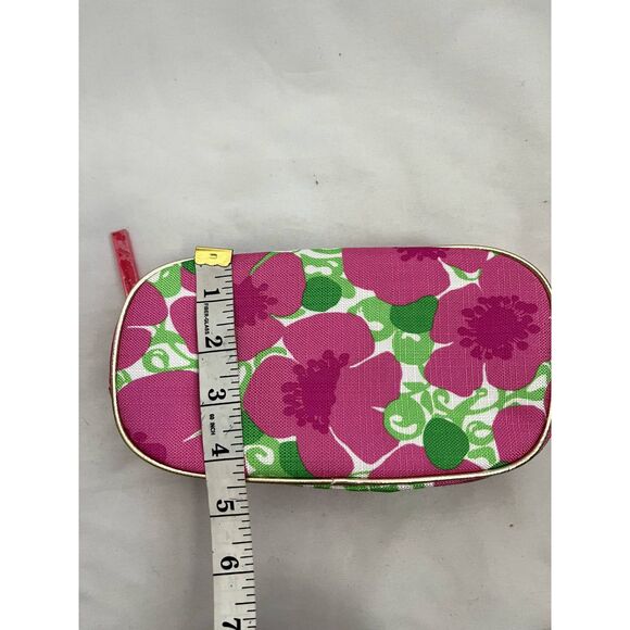 Lilly Pulitzer for Estee Lauder Pink Cosmetic Bag Floral Barbiecore Cute Case - Picture 8 of 9